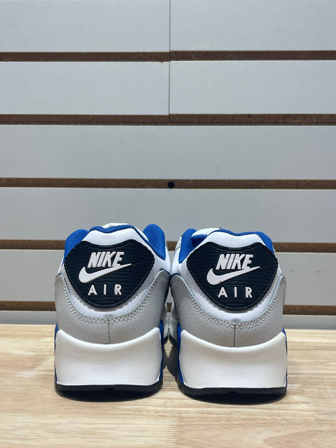 Nike Air Max 90 White Game Royal Photon Dust Sz 9.5