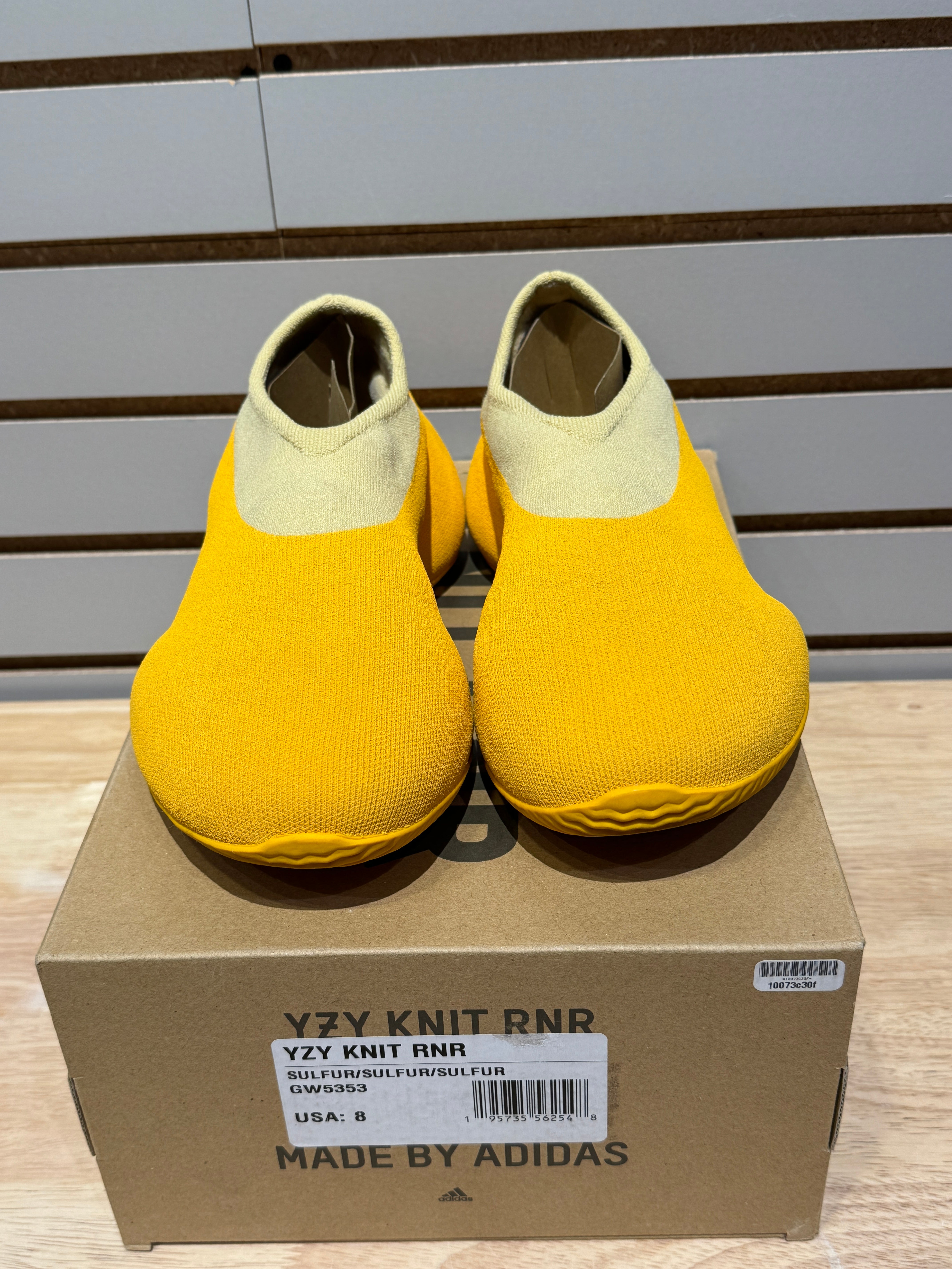 adidas Yeezy Knit RNR Sulfur Sz 8 – Sneak City