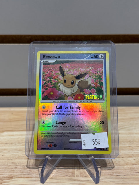 Eevee - 62/100 [Platinum] - Pokemon Burger King Promos (BKP)