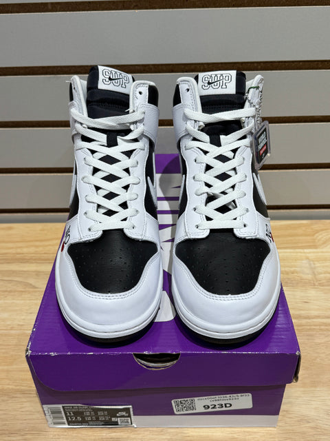 Nike SB Dunk High Supreme By Any Means Black Sz 11