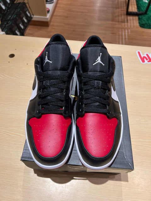 Jordan 1 Low Bred Toe