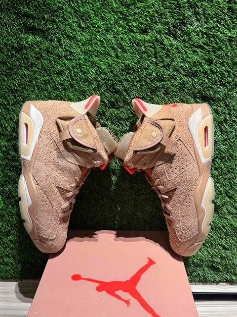 Jordan 6 Retro Travis Scott British Khaki Sz 9M