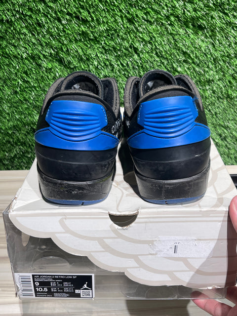 Jordan 2 Retro Low SP Off-White Black Blue
