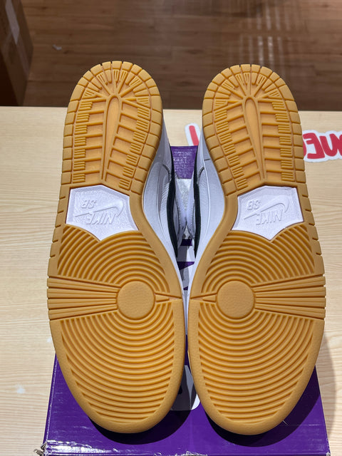 Nike SB Dunk Low Pro White Gum Sz 13M