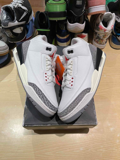 Jordan 3 Retro White Cement Reimagined Sz 10