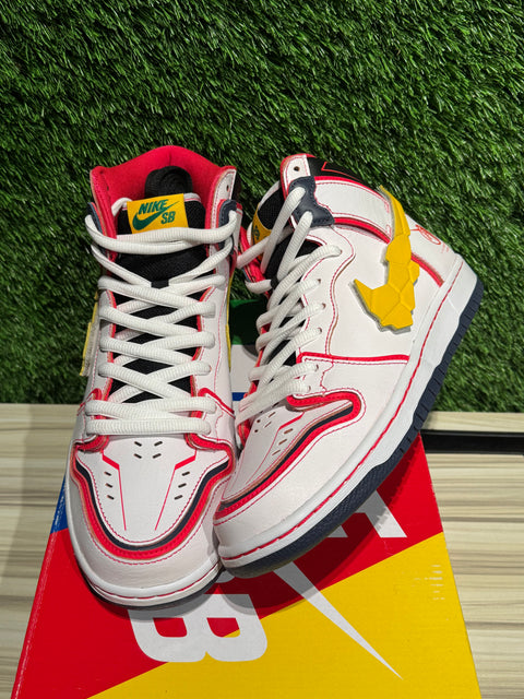 Nike SB Dunk High RX-0 Unicorn Gundam Sz 9.5M
