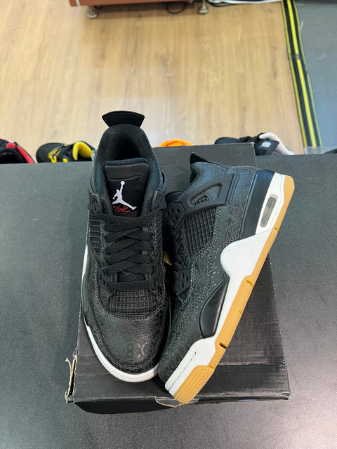 Jordan 4 Retro Laser Black Gum