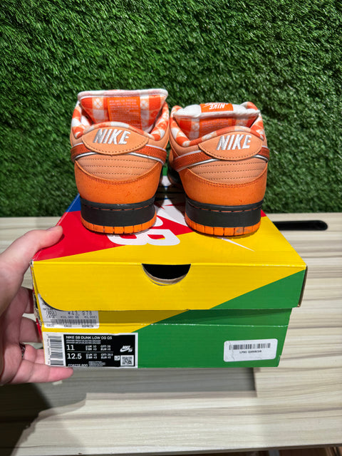 Nike SB Dunk Low Concepts Orange Lobster Sz 11