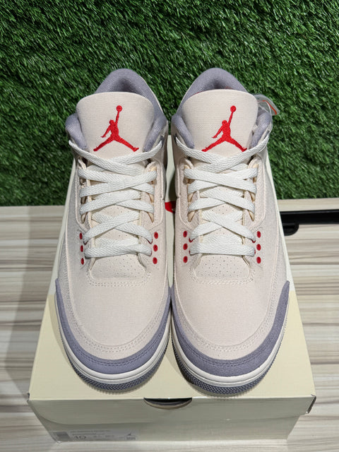 Jordan 3 Retro Muslin Sz 10