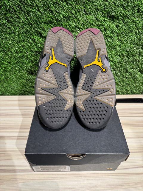 Jordan 6 Retro Bordeaux (GS) Sz 7Y