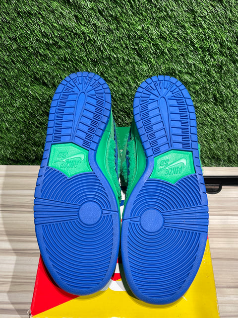 Nike SB Dunk Low Grateful Dead Bears Green Sz 10.5M