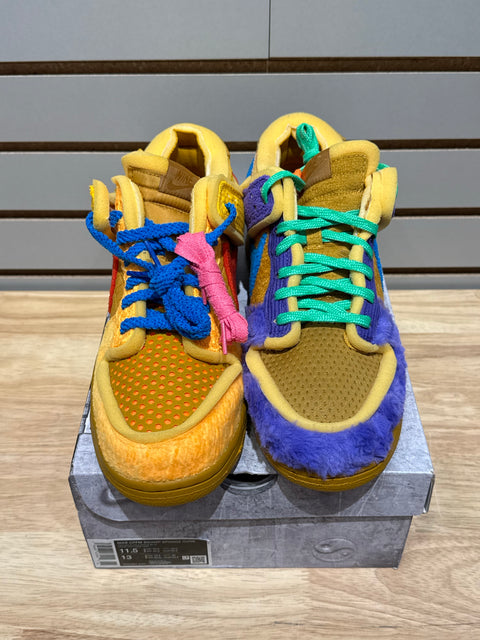 Nike Dunk Low Cactus Plant Flea Market Swamp Sponge Psychic Purple Sz 11.5
