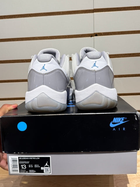 Jordan 11 Retro Low Cement Grey Sz 13