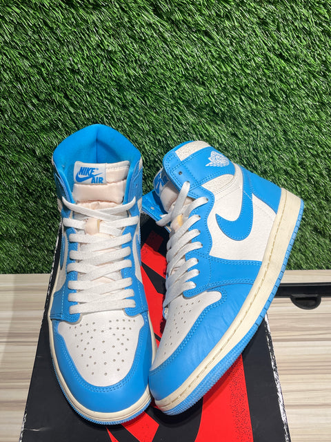 Jordan 1 Retro High OG UNC Reimagined Sz 9.5
