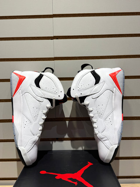 Jordan 7 Retro White Infrared Sz 12
