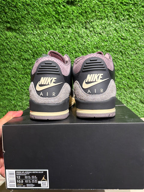 Jordan 3 Retro OG SP A Ma Maniére While You Were Sleeping (Women's) Sz 10.5