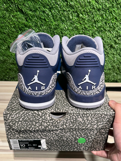 Jordan 3 Retro Georgetown (2021) Sz 10M