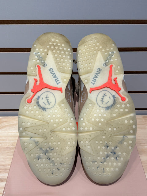 Jordan 6 Retro Travis Scott British Khaki Sz 11