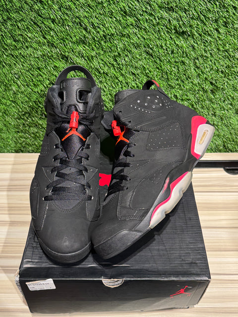 Jordan 6 Retro Infrared Black (2014) Sz 11