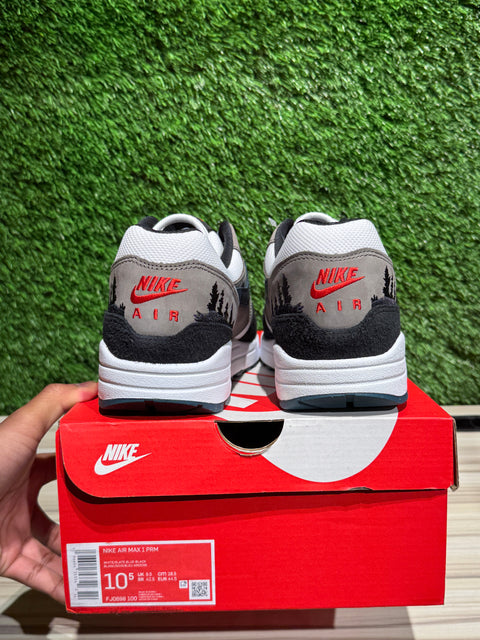 Nike Air Max 1 PRM Escape Treeline Sz 10.5