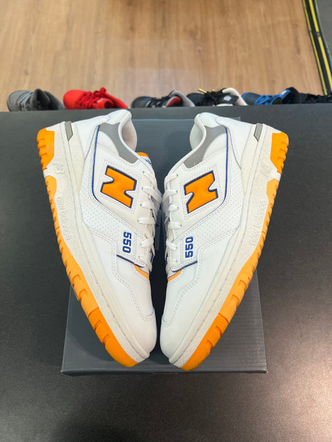 New Balance 550 White Vibrant Orange