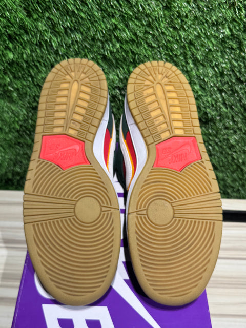 Nike SB Dunk Low Pro PRM Seattle Supersonics Sz 9M