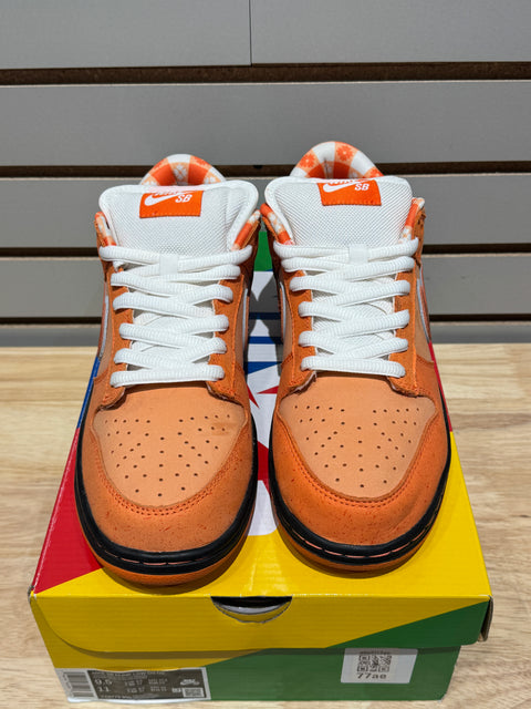 Nike SB Dunk Low Concepts Orange Lobster Sz 9.5