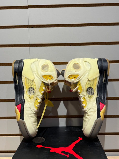 Jordan 5 Retro Off-White Sail Sz 11M