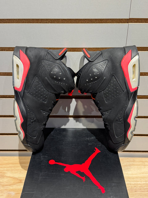 Jordan 6 Retro Infrared Black (2014) Sz 10.5