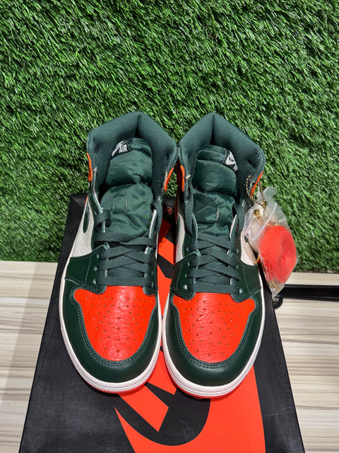 Jordan 1 Retro High SoleFly Art Basel Sail Sz 8.5