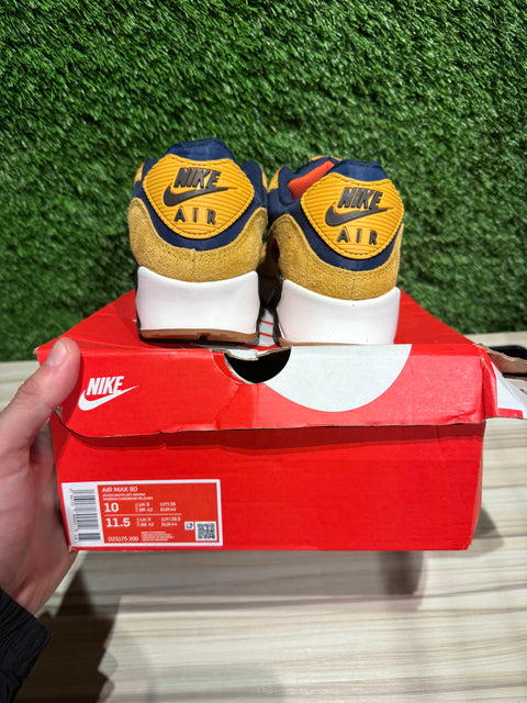 Nike Air Max 90 Bucktan Team Navy Sz 10