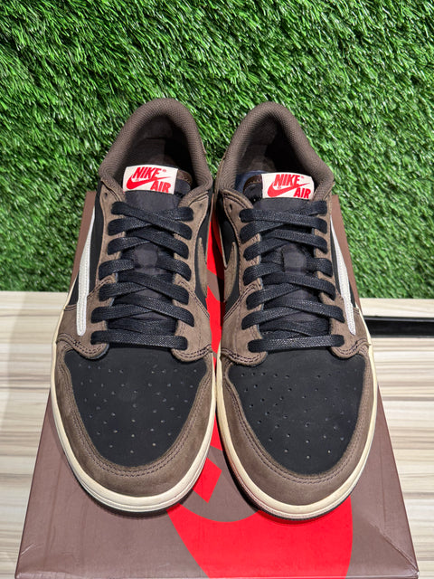 Jordan 1 Retro Low OG SP Travis Scott Mocha Sz 10.5M