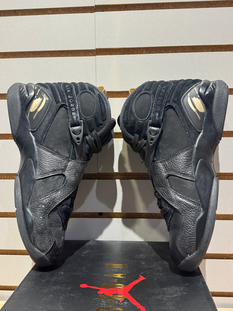 Jordan 8 Retro OVO Black Sz 10.5