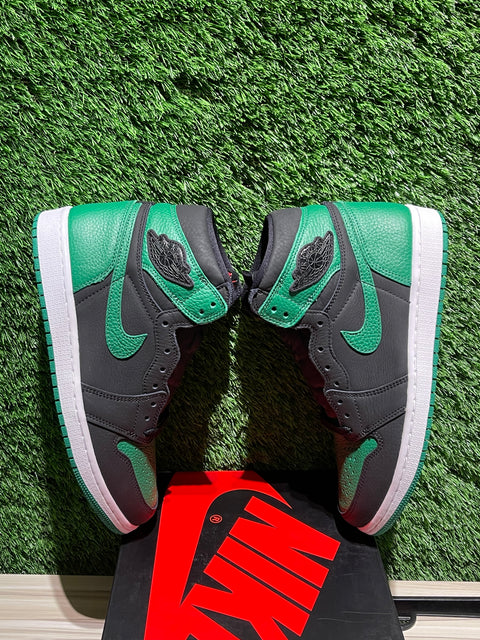 Jordan 1 Retro High Pine Green Black Sz 9.5M