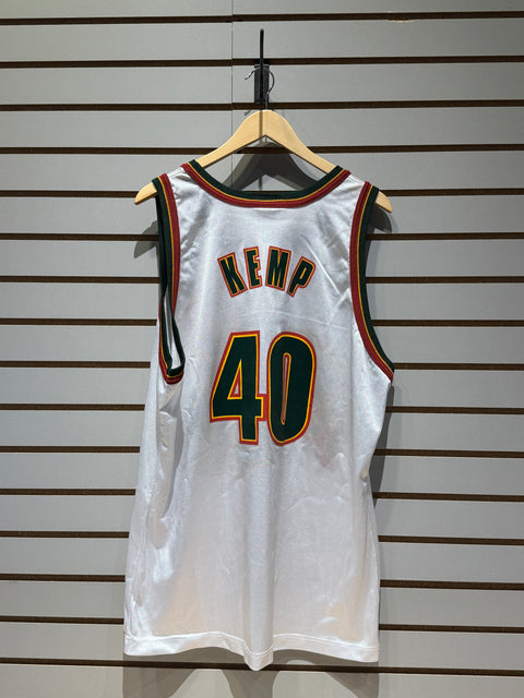Champion Sonics Shawn Kemp #40 Jersey Sz 48