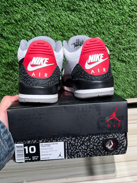 Jordan 3 Retro Tinker Hatfield Sz 10M