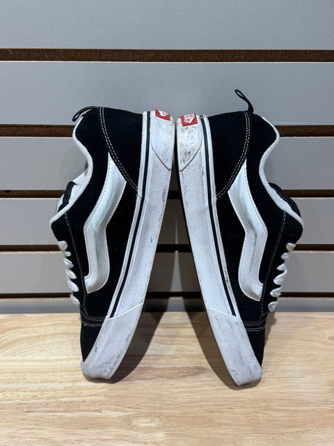 Vans Knu Skool Black White Sz 10.5