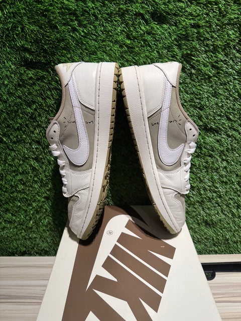 Jordan 1 Retro Low Golf Travis Scott Neutral Olive Sz 11.5M