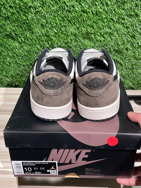 Jordan 1 Retro Low OG Mocha Sz 10
