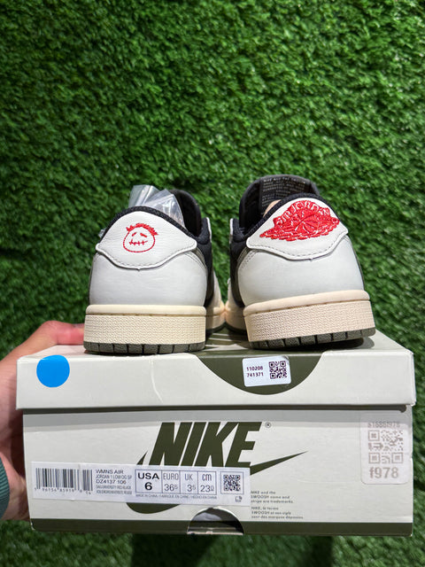 Jordan 1 Retro Low OG SP Travis Scott Olive (Women's) Sz 6W/4.5M