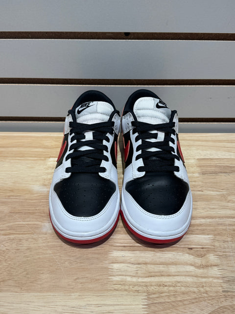 Nike Dunk Low Retro White Black University Red Sz 6M