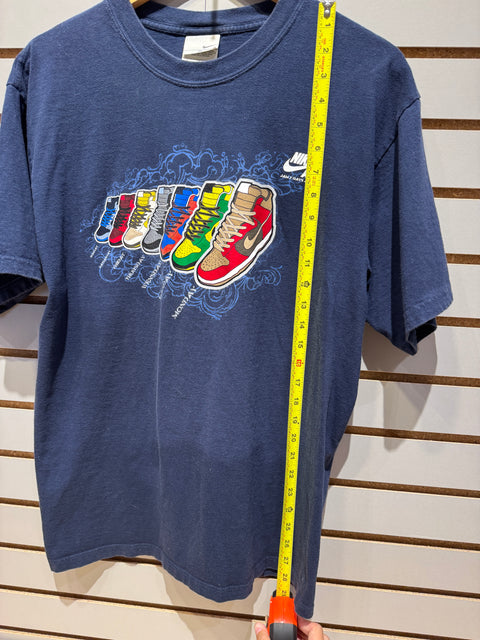 Vintage Nike "7 Days of Dunks" Shirt Y2K Size Medium