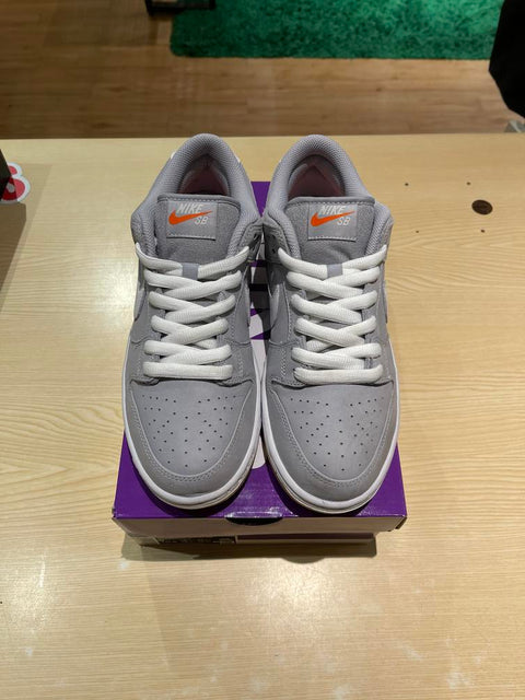 Nike SB Dunk Low Pro ISO Orange Label Wolf Grey Gum Sz 9