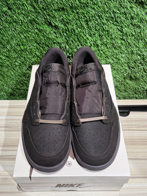 Jordan 1 Retro Low OG SP Travis Scott Velvet Brown Sz 9M