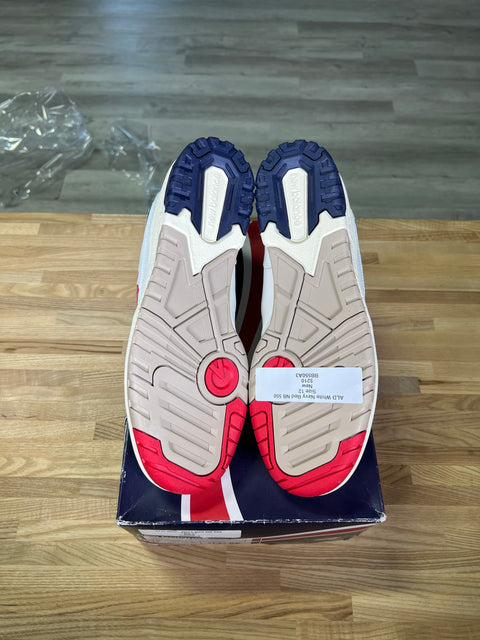DS ALD White Navy Red New Balance 550 Sz 12