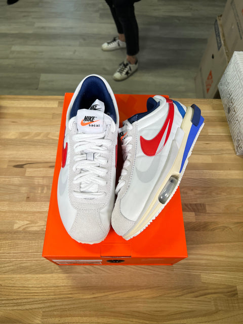 Nike Zoom Cortez SP sacai White University Red Blue