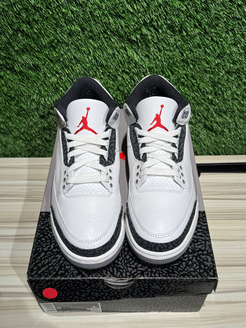 Jordan 3 Retro Cement Grey Sz 8M