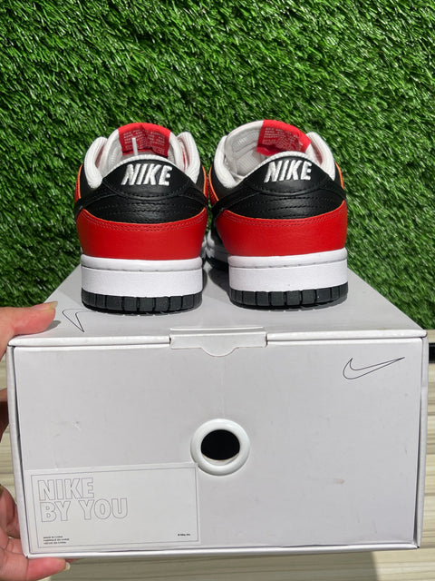 Bred Toe Nike Dunk Low By You Sz 7.5