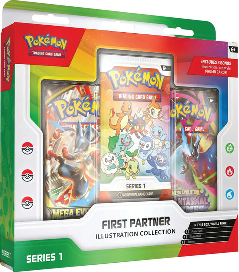 2026 Pokémon First Partner Illustration Collection Series 1 Box