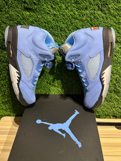 Jordan 5 Retro UNC University Blue Sz 13